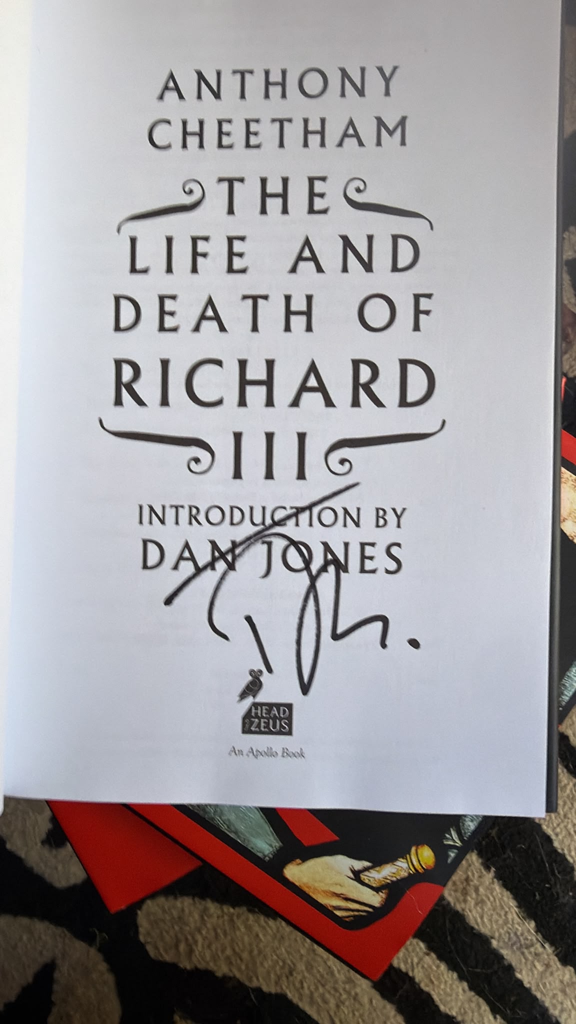 Limited Edition Signed Bosworth Field Set